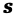 s