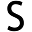 s