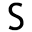 s