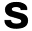 s