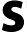 s