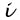 i