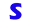 s