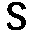 s