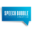 Speech Bubble Creative favicon