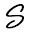 s