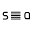 s